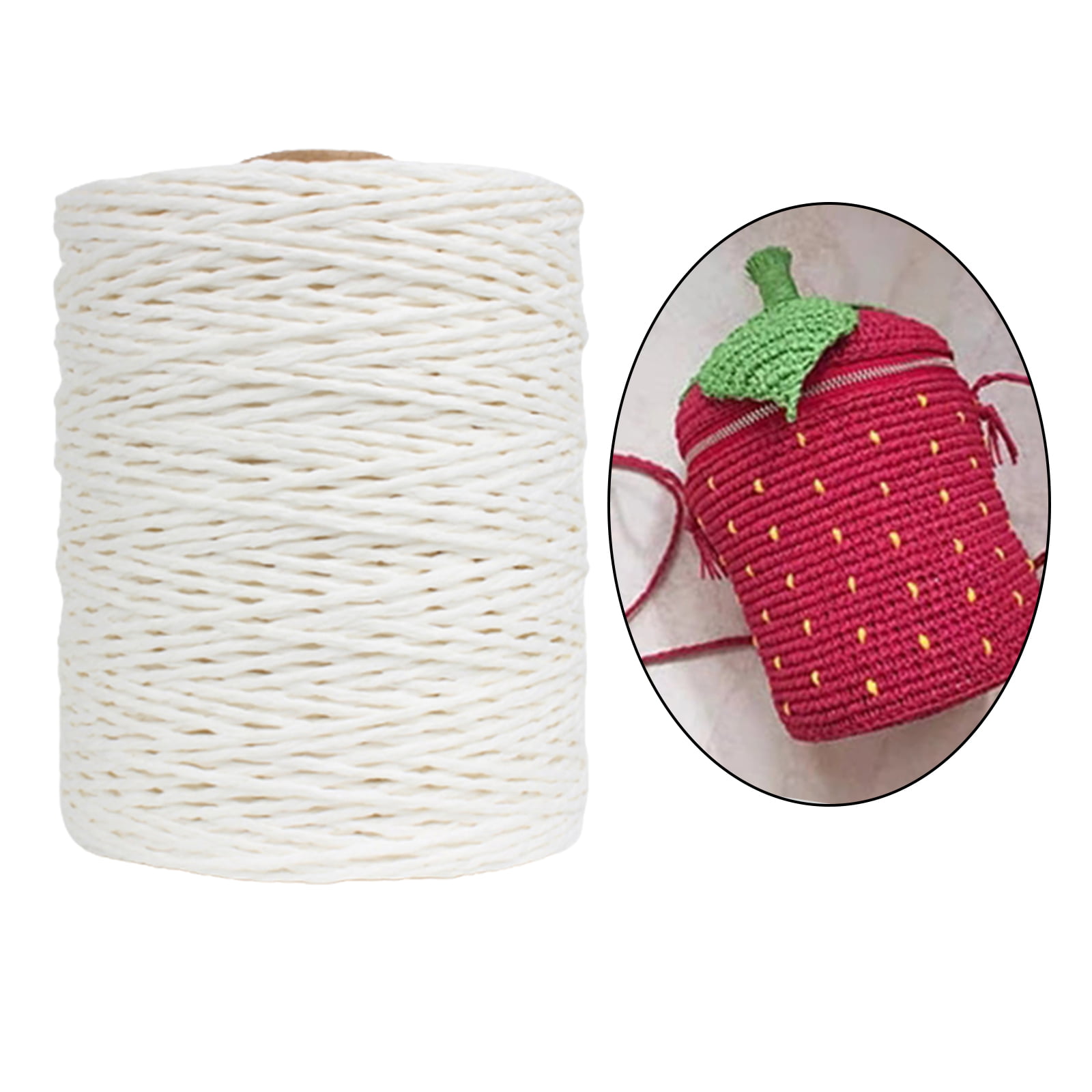  Raffia Ribbon for Gift Wrapping - Cuttte 218 Yards Raffia Yarn  for Crocheting, Raffia Paper Ribbons for Craft, Packing Paper Twine Ribbon  1/4 Inch Width (Kraft) : Arts, Crafts & Sewing
