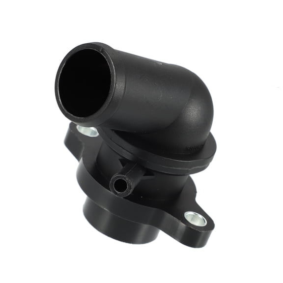 Engine Coolant Thermostat Housing Assembly for Chevrolet Aveo 2004-2008 96282726 Plastic Metal Black