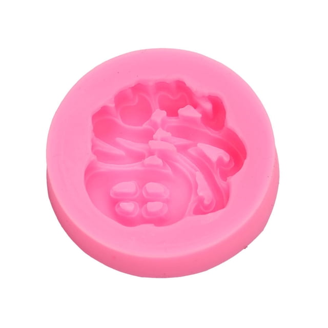 Molde de silicona de estilo chino, herramientas de jabón para velas, utensilios para hornear de buena fortuna, herramienta para hornear postres, Herramientas y accesorios para hornear Forma redonda Matsuzay HA080887-02