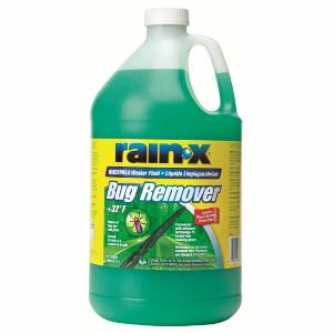 Rain-X Liquide Lave-Glace RX68806 avec Détachant et Additifs Anti-Pluie; Efficace jusqu'à 32 Degrés Fahrenheit; Vert; une Pichet de Gallon