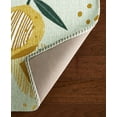 thumbnail image 4 of TOWN & COUNTRY LUXE Livie Fresh Lemon Everwash® Washable Multi-Use Decorative Rug, Kitchen Rug, Low-Profile Door Mat, Bedroom Rug and Dorm Room Rug with Non-Slip Backing, Seafoam Green, 24"x40", 4 of 7