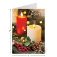 thumbnail image 2 of Current Candlelight Christmas Religious Christmas Cards, Greeting Cards Set - Set of 18 Large 5 x 7-Inch Folded Cards, Themed Religious Holiday Card Value Pack, Envelopes Included, 2 of 5