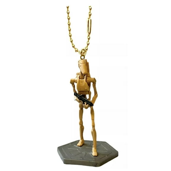 Star Wars Battle Droid Keychain Dangler Figure Figurine New Pvc Clone Wars Charm New