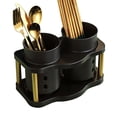 thumbnail image 6 of Chopstick Holder with Drainage Holes 2 Grids Large Caliber Orderly Kitchen Chopstick Case Shelf Dining Room Utensil, 6 of 6