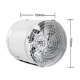 thumbnail image 2 of Household Large Suction Fume Exhaust Fan Powerful Silent Exhaust Fan With Mesh Kitchen Bathroom Multi-functional Exhaust Fan ,High Performance, 2 of 6