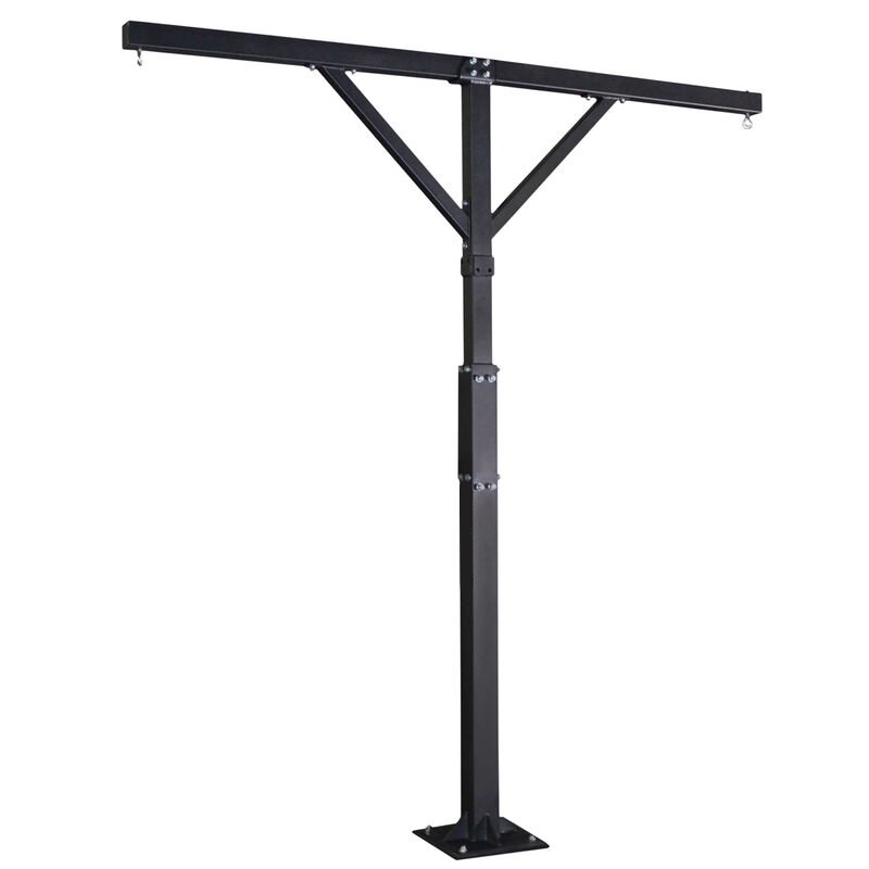 Titan Fitness Boxing Stand Dual Station Heavy Bag Steel 300 lb
