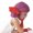 A, variant on Warm and Comfortable Bangs Toupee Hat Kindergarten Role Play Hairpiece for Children Easy to Wear with Braided Designing