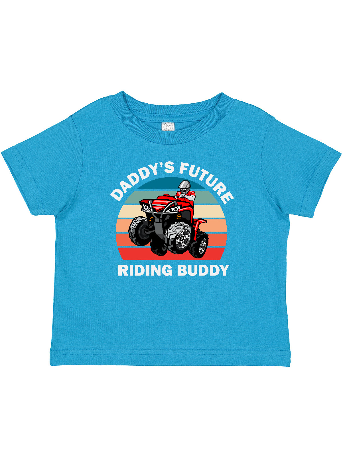 Inktastic ATV Daddys Future Riding Buddy Gift Baby Boy TShirt