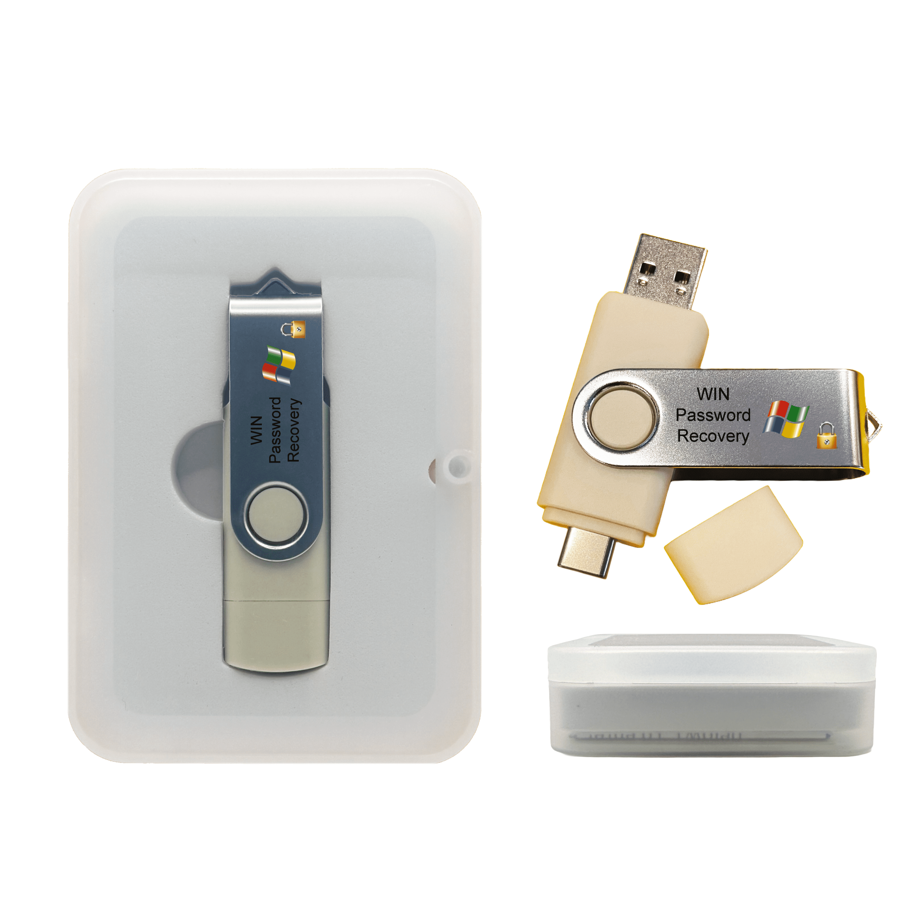 Compucessory, CCS26466, Password Protected USB Flash Drives, 1