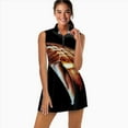 thumbnail image 2 of Halloween Sports Dresses Women Tennis Dress with Separate Shorts One-Piece Slim Fit Golf Dress, 2 of 4