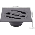 thumbnail image 2 of Smell Proof Shower Drain Stainless Steel Floor Drain, 2 of 4