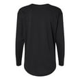 thumbnail image 2 of LAT B93638504 Women Fine Jersey Long Sleeve T-Shirt, Black - Medium, 2 of 3