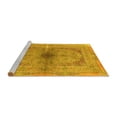 thumbnail image 2 of Ahgly Company Machine Washable Indoor Rectangle Persian Yellow Traditional Area Rugs, 4' x 6', 2 of 4