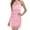 Pink, variant on Lolmot Womens Tassel Sling Dresses Round-Neck Sequin Cocktail Party Latin Dress Sexy Backless Glitter Club Dress Fringed Party Ball Gown Dress