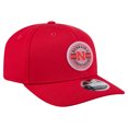 thumbnail image 3 of Men's New Era Scarlet Nebraska Huskers Patched 9SEVENTY Stretch-Snap Adjustable Hat, 3 of 6