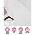 thumbnail image 6 of Burnt Orange Black Ombre Kitchen Dish Towels for Drying Dishes Set of 3, Modern Abstract Striped Gradient Waffle Weave Microfiber Hand Tea Bathroom Towels Quick Dry & Absorbent Towel 15.7x23.6, 6 of 7