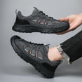 thumbnail image 5 of Elecsop Mens Hiking Shoes, Outdoor Work Shoes Anti-Slip Breathable Lightweight Mesh Walking Sneakers Athletic Walking Trekking Hiking Shoes Men, 5 of 12
