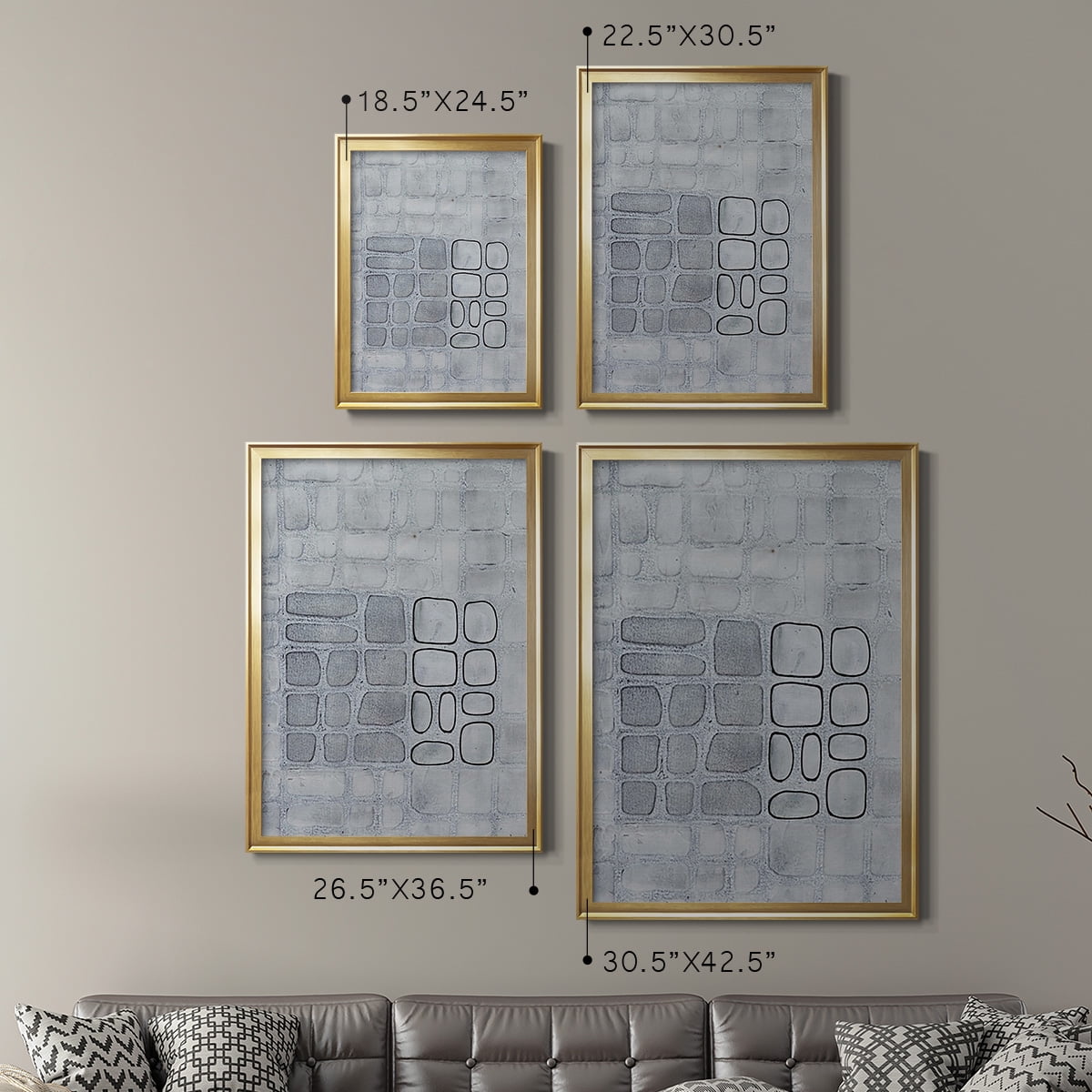 Lumen Colour II Premium Framed Print, in Gold, Black, or Silver - Ready to Hang