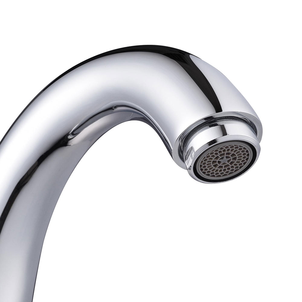 Aquaterior 3 Hole Bathroom Faucet Widespread Taps for Undermount Sink Chrome