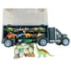 thumbnail image 2 of 39PCS Dinosaur Truck Toy Car Transporter Carrier Set incluye figuras de dinosaurios Egg Mini Racing Car Road Signs Accesorios para niños Juguete, 2 of 5