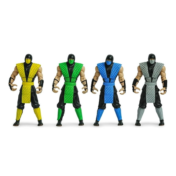 Mortal Kombat 6 Inch Action Figure 4 Pack