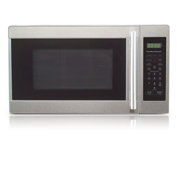 Hamilton Beach 0.7 cu.ft. Stainless Steel Microwave, EM720CPN-SS, 700 Watts, Compact Microwave