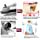 thumbnail image 4 of Rain House Kids Soporte para cepillos de dientes con taza, dispensador automático de pasta de dientes manos libres TUNC Sencillez, 4 of 5