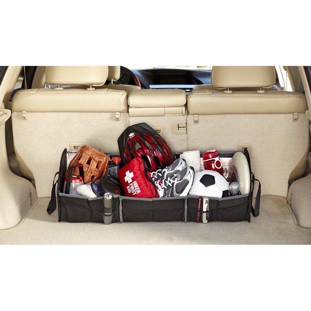 Rubbermaid Large Collapsible Cargo Organizer Bin Car Interior Organization NonSlip Perfect for