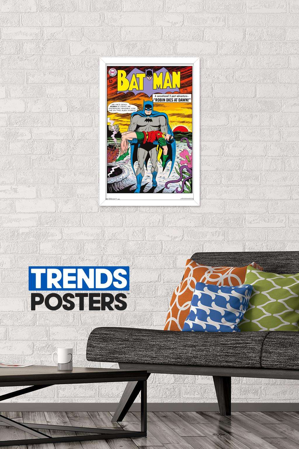 DC Comics - Batman - Cover #156 Wall Poster, 14.725" x 22.375", Framed