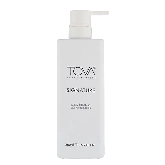 Tova Signature Body Cleanse Shower Gel with Pump, Floral, 16.9 oz