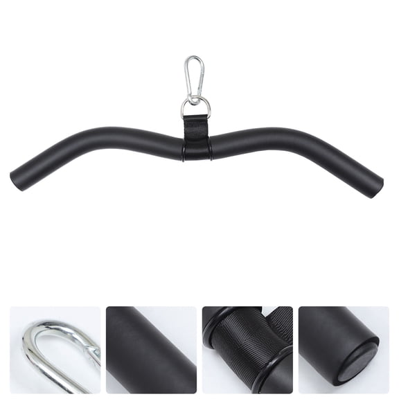 GAXIRE Steel Muscle Tension Bar for Back, Shoulder, and Arm Workouts, Strength Training Fitness Equipment for Home Gym