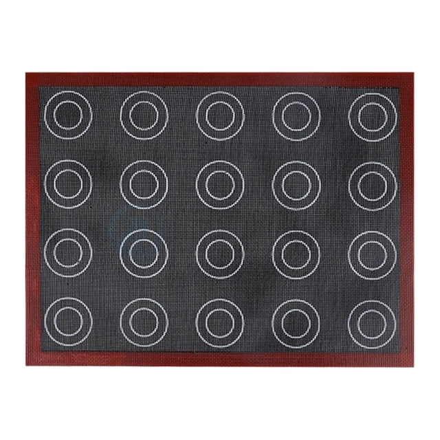 Yhmxh Profession Bread Baking Mat Non Stick Oven Liner Perforated Steaming Mesh For Half Sheet Size Home and Kitchen kitchen Accessories kitchen Essentials
