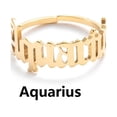 thumbnail image 1 of EGNMCR Rings Twelve English Letter Opening Stainless Steel stud earring, 1 of 2