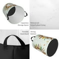 thumbnail image 5 of Lsque World Travel3 pattern Laundry Hamper Basket, Tall Woven Rope Hamper Basket for Clothes, Lightweight Storage Basket, Collapsible Waterproof-Medium, 5 of 8