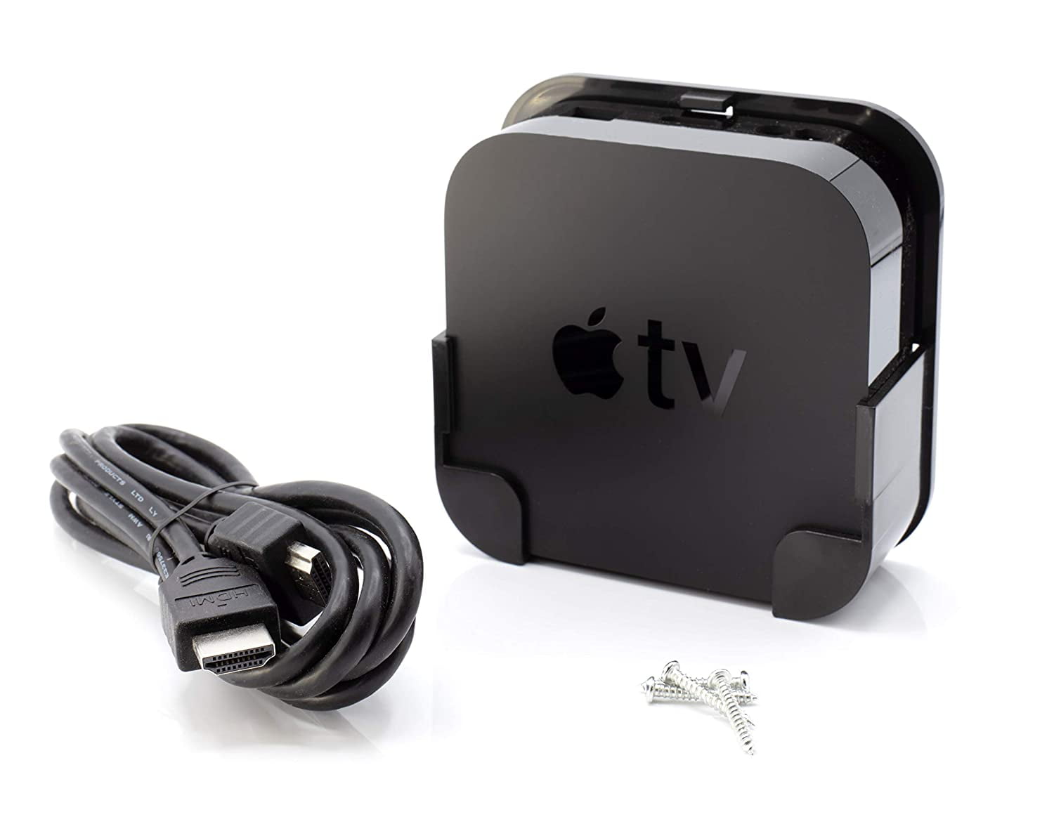 THE CIMPLE CO - Apple 4th Generation Wall Mount 4k Apple TV with HDMI Cable -