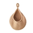 thumbnail image 4 of Cesta de frutas colgante de pared con forma de gota, macetero de pared tejido, decoración de pared bohemia para cocina, restaurante, habitación del 28cm x 35cm, 4 of 8