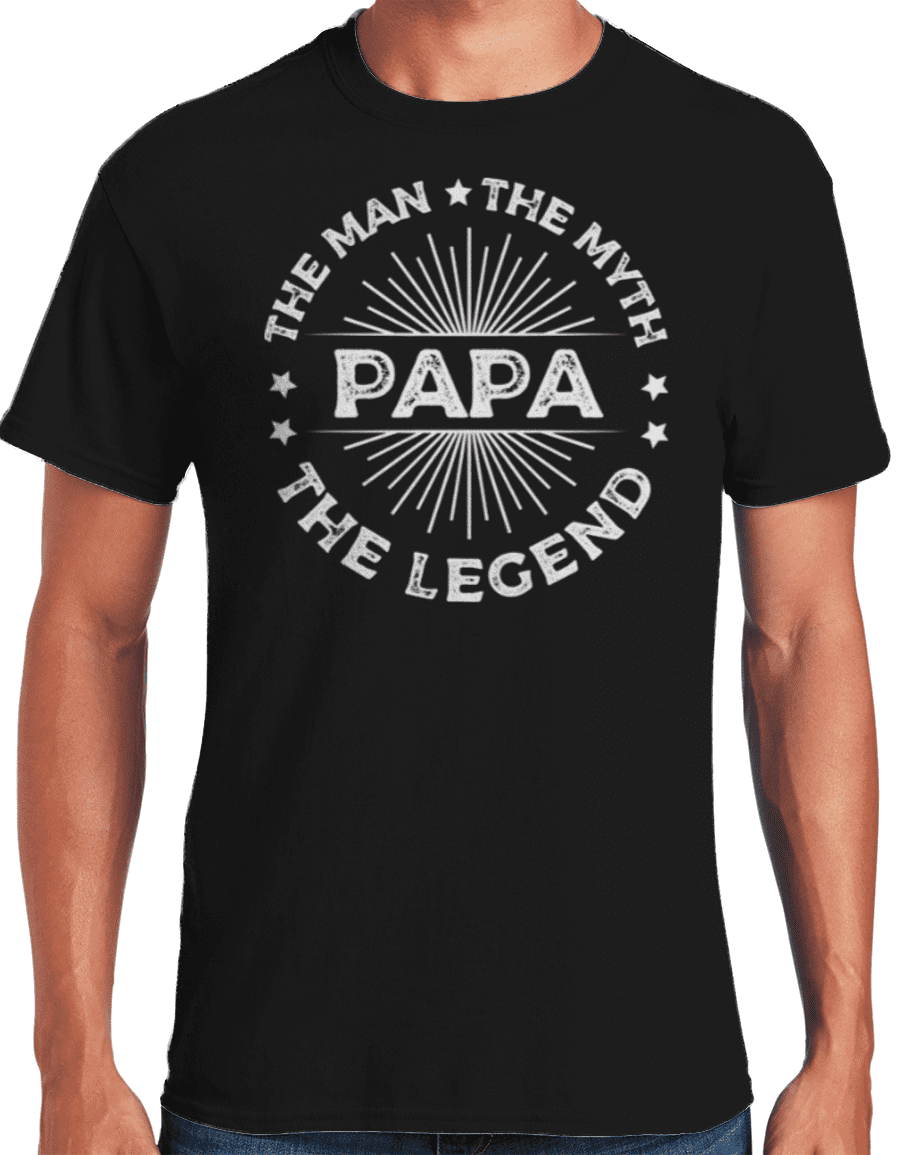 Poppa Gift Poppa The Man The Myth The Legend Poppa Tshirt Pregnancy Association Baby Shower Poppa Birthday Poppa Gift Idea