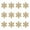 Gold 2, variant on JWshufel 12 Pack Snowflake Christmas Ornaments Plastic Snowflake Decorations for Christmas Tree Indoor Decor Hollow Design with Dreamy Dusting Effect Suit for Festive Holiday Decor 3.9in Gold