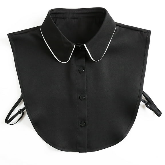 LADIGASU Women Fake Collar Detachable Collar Blouse Half Shirts Faux False Collar
