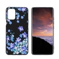 thumbnail image 1 of Compatible with LG K52 Phone Case, Blue-Flowers-8 Case Men Women, Flexible Silicone Shockproof Case for LG K52, 1 of 1