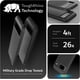 thumbnail image 2 of TUDIA Funda MergeGrip para Google Pixel 8a (2024), Doble Capa, Resistente, Color Negro Mate, 2 of 7