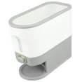 thumbnail image 3 of Dispensador de arroz transparente sellado, tipo prensa, contenedor de almacenamiento de granos, contenedor de arroz para cocina, pequeño, 5 kg, 3 of 14