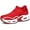 Red, variant on Women's Slip-On Sock Sneakers - Breathable Mesh Walking Shoes with Comfort for Work & Casual Wear