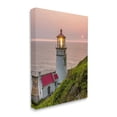 thumbnail image 3 of Stupell Industries Lighthouse at Sunset Nature Photography Gallery Wrapped Canvas Print Wall Art, 24 x 30, 3 of 7