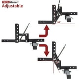 RVNI 1 Point Lift System Lawn Tractor Accessories With 2 in Receiver ...
