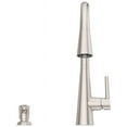 thumbnail image 3 of Pfister F-529-7Bar Barullii 1.8 GPM Single Hole Pull Down Kitchen Faucet - Black, 3 of 7