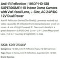 thumbnail image 2 of Eyemax Superdome Series Indoor IR Dome 1080P HD-TVI Camera TDR-2544V, 2.8-12mm Dual Power ( Made In Korea ) Black case, 2 of 4