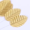 thumbnail image 3 of Moluckfu 20Ud Hojas Artificiales Doradas Para Hogar Y Oficina Con Natural, 3 of 7