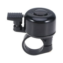 Mountain Bike Bell Accessories with Loud Sound Easy to Install on Standard Bikes Black Aluminium