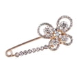 thumbnail image 4 of Pinzas del mantón del suéter del diamante artificial Pin de la solapa del cuello de la aleación del cinc Yinane broche de cristal de seguridad, 4 of 8